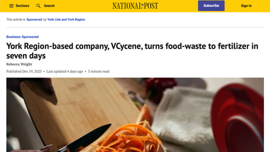VCycene Featured in a National Post Article