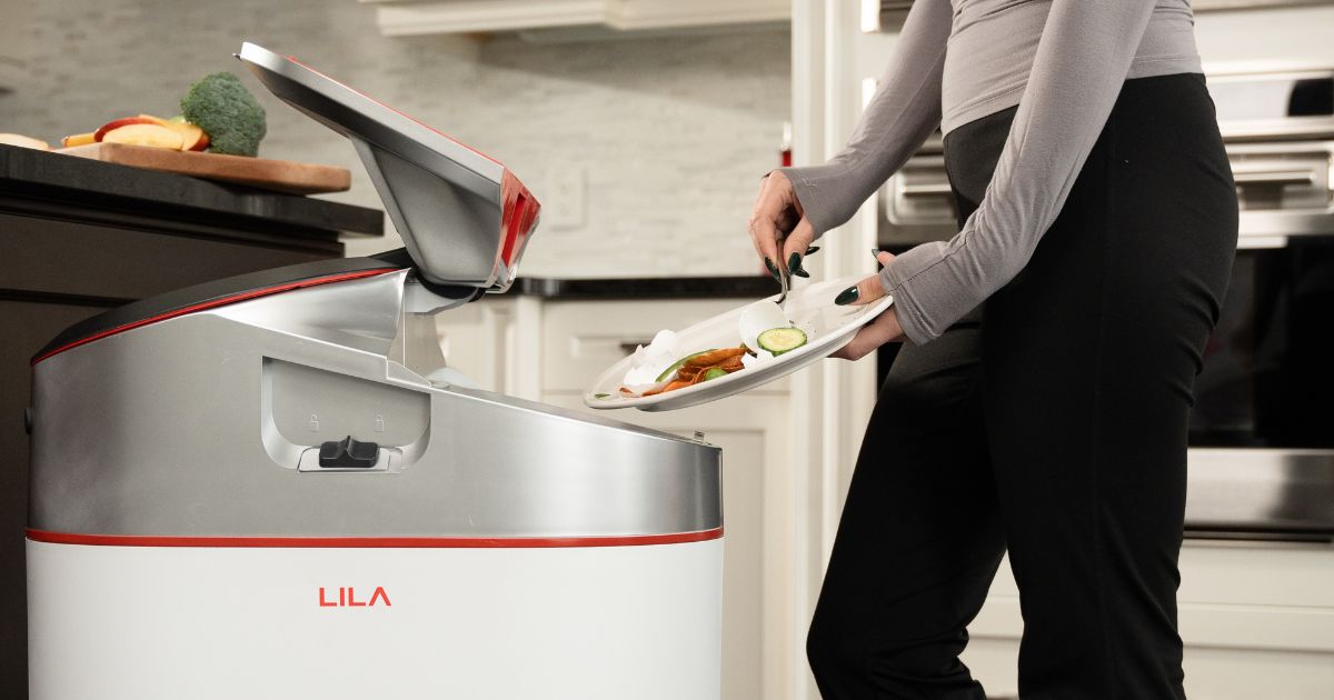 Electric Composter – Kitchen Composter – VCycene LILA